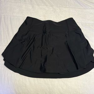 Halara black skort